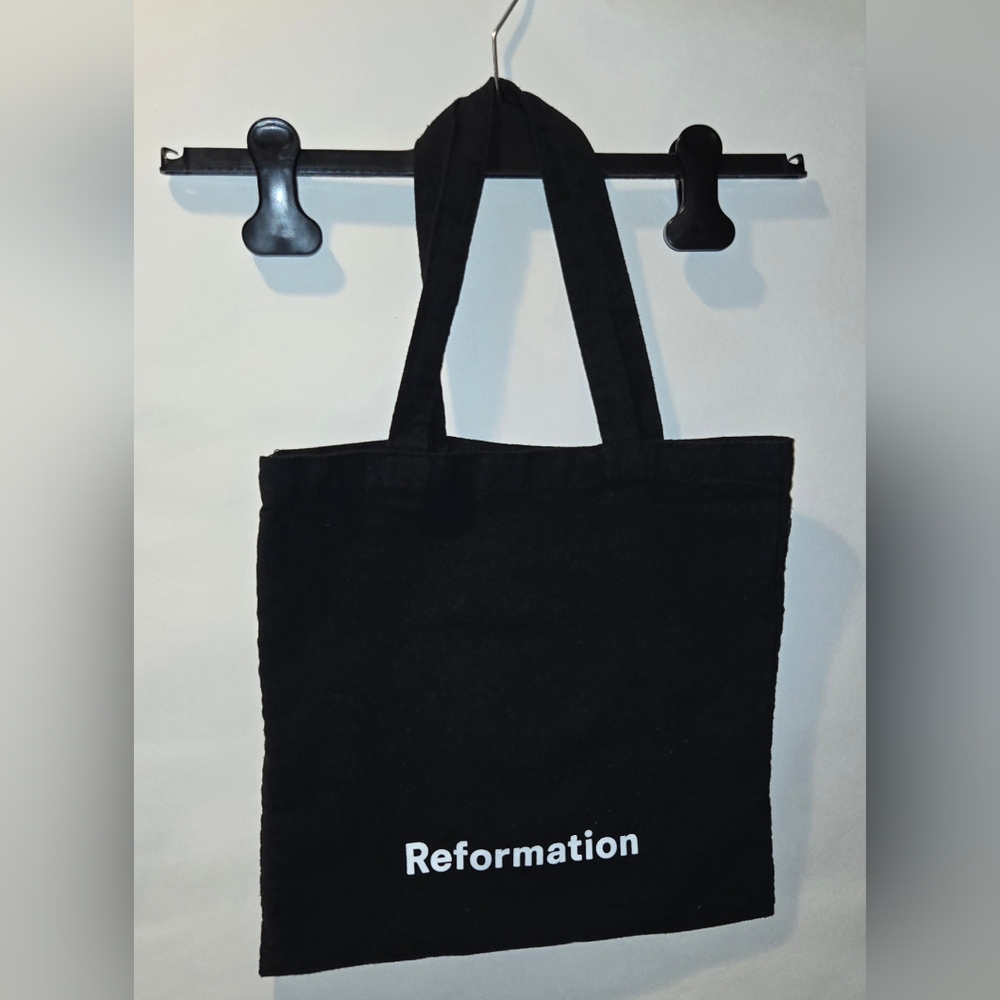 Reformation Classic Black Tote